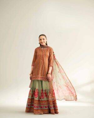 NL09
NISHAT 3 Piece - Embroidered Suit