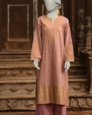 J055
Junaid Jamshed MAUVE LAWN EMBROIDERED 2PC STITCHED