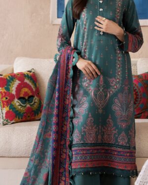 MP1 MAUSUMMERY 3Pc Unstitched Printed Lawn