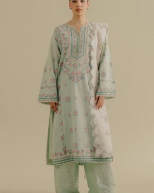 CL11 Zara Shahjahan COCO Embroidered Unstitched Lawn