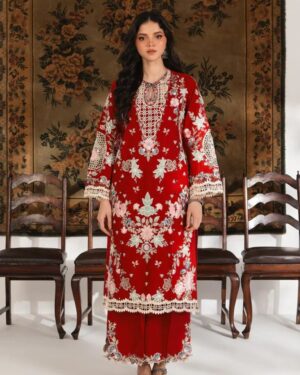 *ET39 Ethnc 2Pc Stitched Embroidered Suit