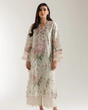 *ET70 Ethnc 2Pc Stitched Embroidered Suit.