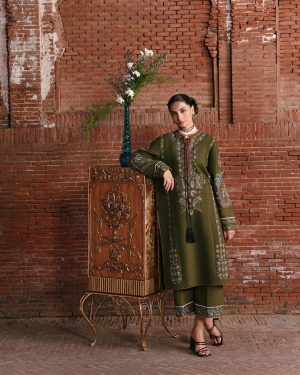 JL1 Jugnu Lahore 3Pc Unstitched Embroidered Unstitched Suit