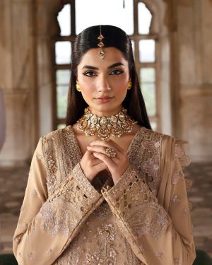 ED1 3Pc Unstitched Embroidered Suit