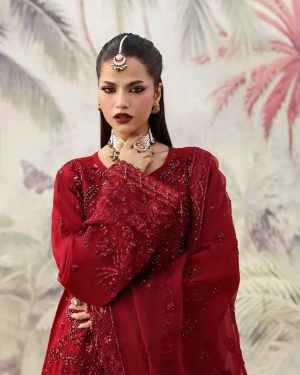 ED1 3Pc Unstitched Embroidered Suit
