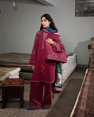 JGK1 Jugnu Lahore 3Pc Unstitched Karandi Suit