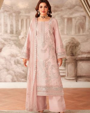 RAG1 3Pc Premium Raw Silk Unstitched Suit