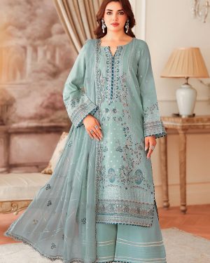 RAG1 3Pc Premium Raw Silk Unstitched Suit