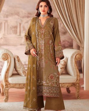 RAG1 3Pc Premium Raw Silk Unstitched Suit